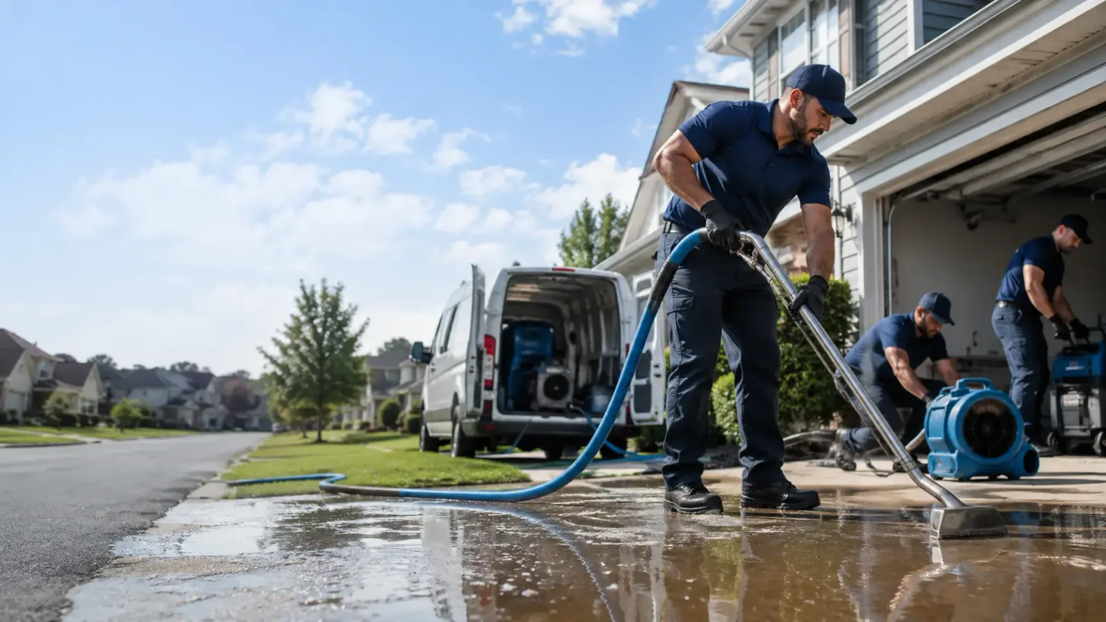 Flood Damage Restoration in Curtiss, WI